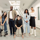Adeline Rudolph, Siena Agudong, Lance Reddick, Paola Nuñez, Tamara Smart, and Ella Balinska.